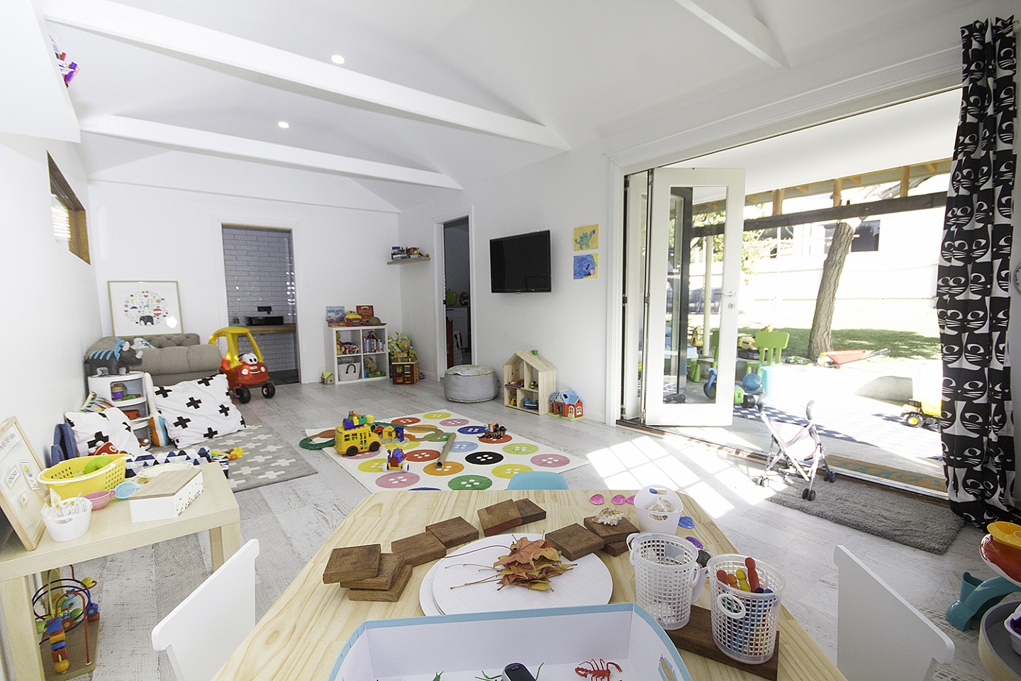 Bright, welcoming play space at Little Rockers